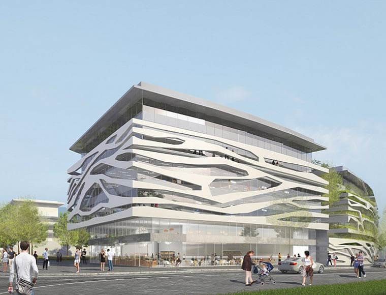 Offices for rent in the "Island" programme Montpellier Set Up In France